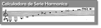 Calculadora de Serie Harmonica