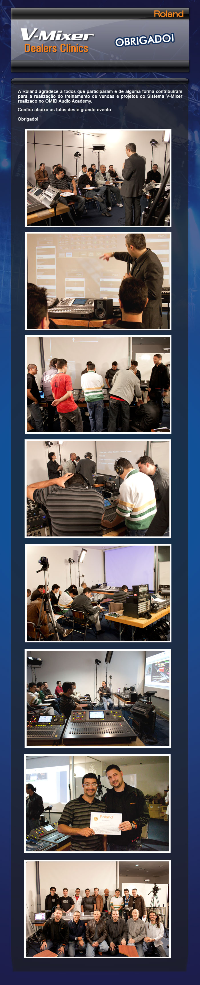 Roland Certification Event na Audio Academy. 